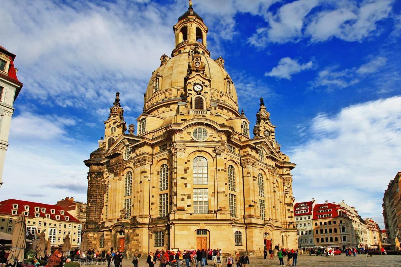 Schones Zimmer Naher Bahnhof Neustadt Dresden Zentral Wlan Exterior foto